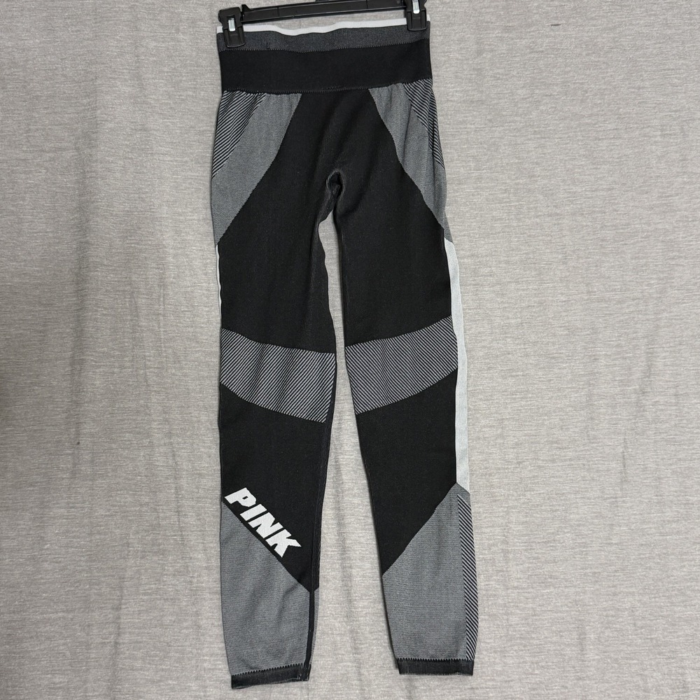 Pink Victorias Secret Cool & Comfy High Waist Seamless Leggings Yoga Running S